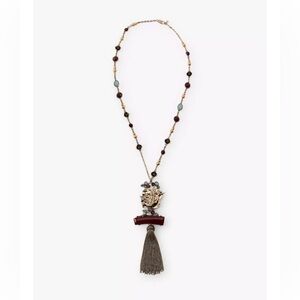 Zara BIRD STONE LINK NECKLACE
